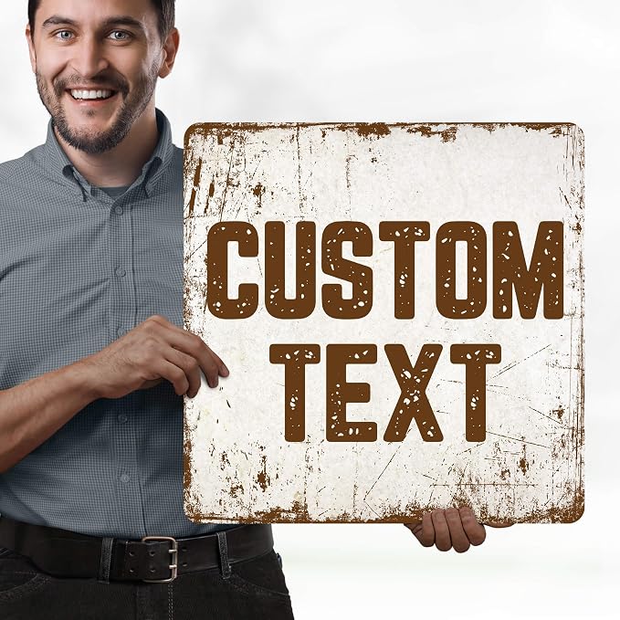 Custom Sign, Custom Street Sign, 11 Font Colors, 13 Font Styles, 4 Hole Options - Image 2