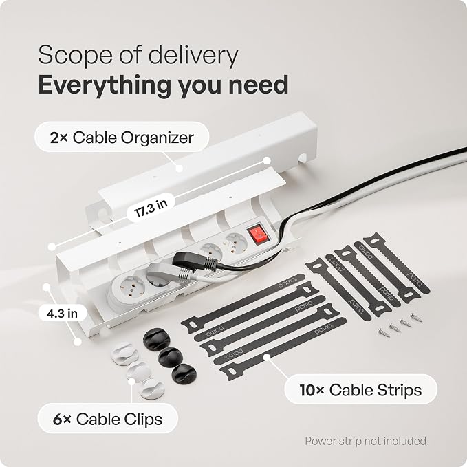 PAMO Cable Management Under Desk - Image 5