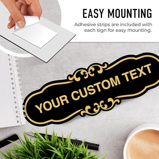 Custom Wall or Door Sign, Personalized Cloud Plaque Engraved Message - Image 6