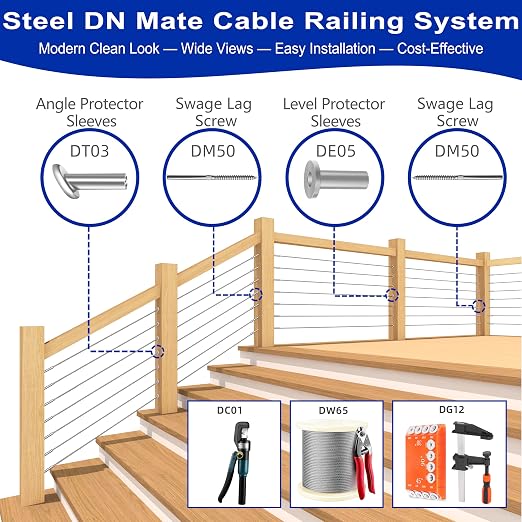 Steel DN Mate 200 Pack Stainless Steel Protector Sleeves - Image 6