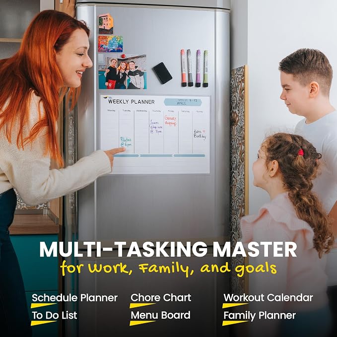 Magnetic Weekly Planner for Fridge - Image 7