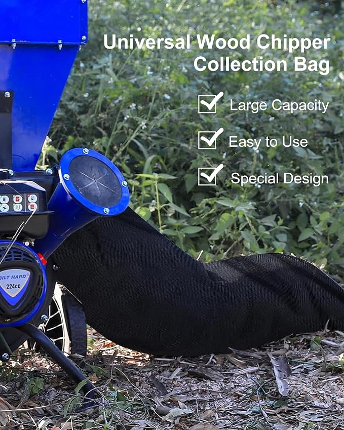 WAUGODD Wood Chipper Shredder Bag - Image 5