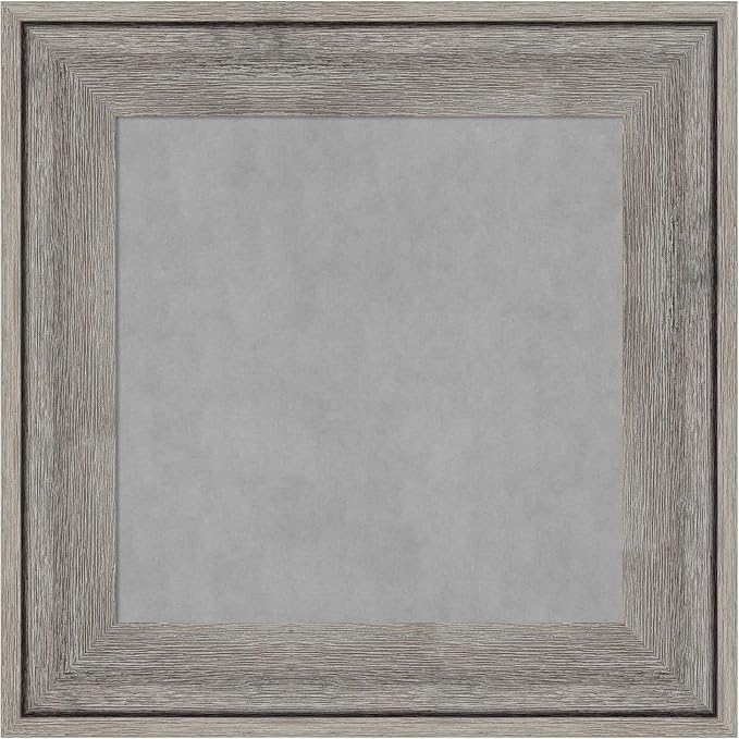 Amanti Art Grey Framed Magnetic Board 17x17 X-Small Vision Board by AmantiArt