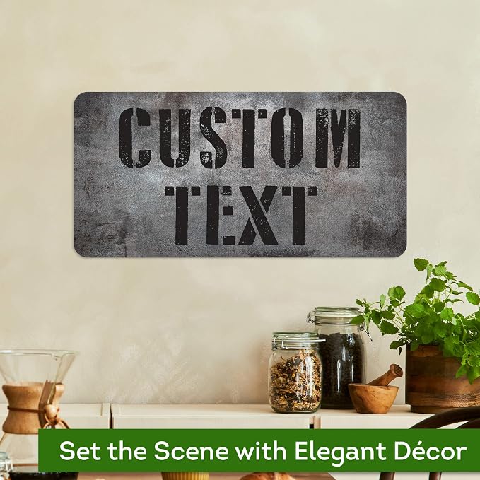 Custom Sign, Custom Street Sign, 11 Font Colors, 13 Font Styles, 4 Hole Options - Image 4
