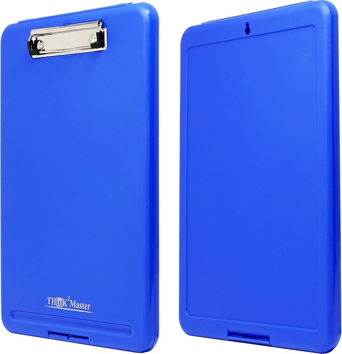 Think2Master Blue Plastic Storage Clipboard. | 25% Heavier & 25% Sturdier| - Image 5