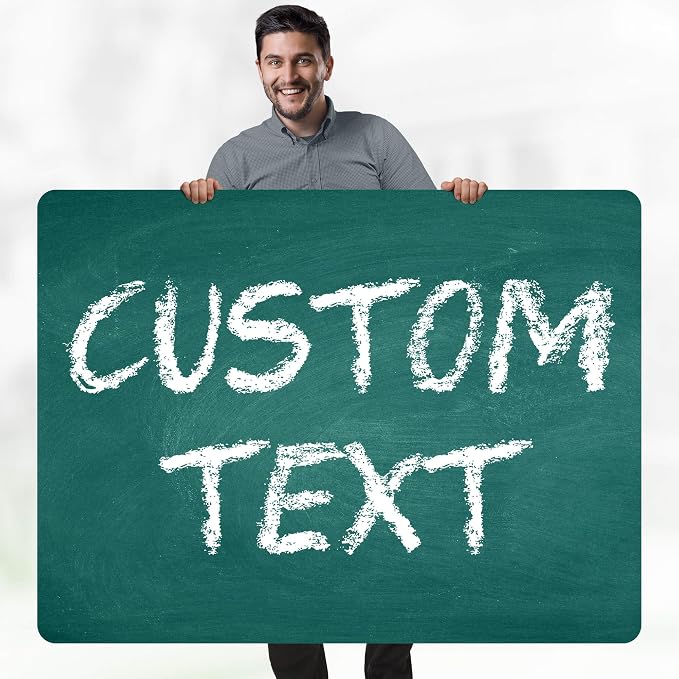 Custom Sign, Custom Street Sign, 11 Font Colors, 13 Font Styles, 4 Hole Options - Image 2