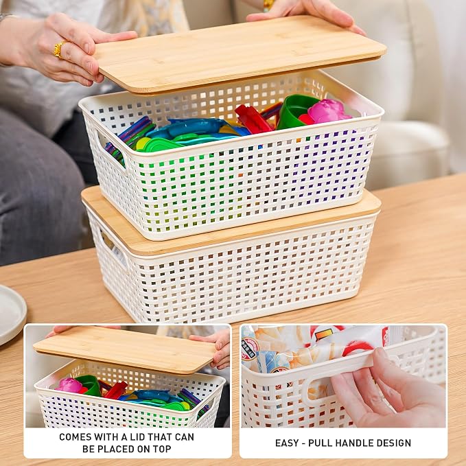 Anywish Small Storage Bins - Image 6