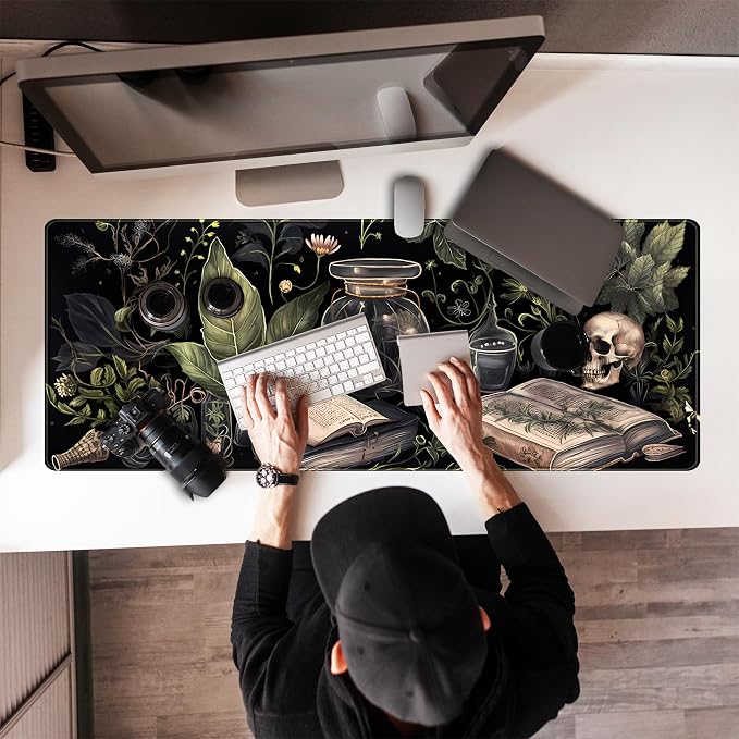 Dark Academia Desk Mat Mouse Pad XL Extended Large Gaming Desk Pad Mousepad - Image 7