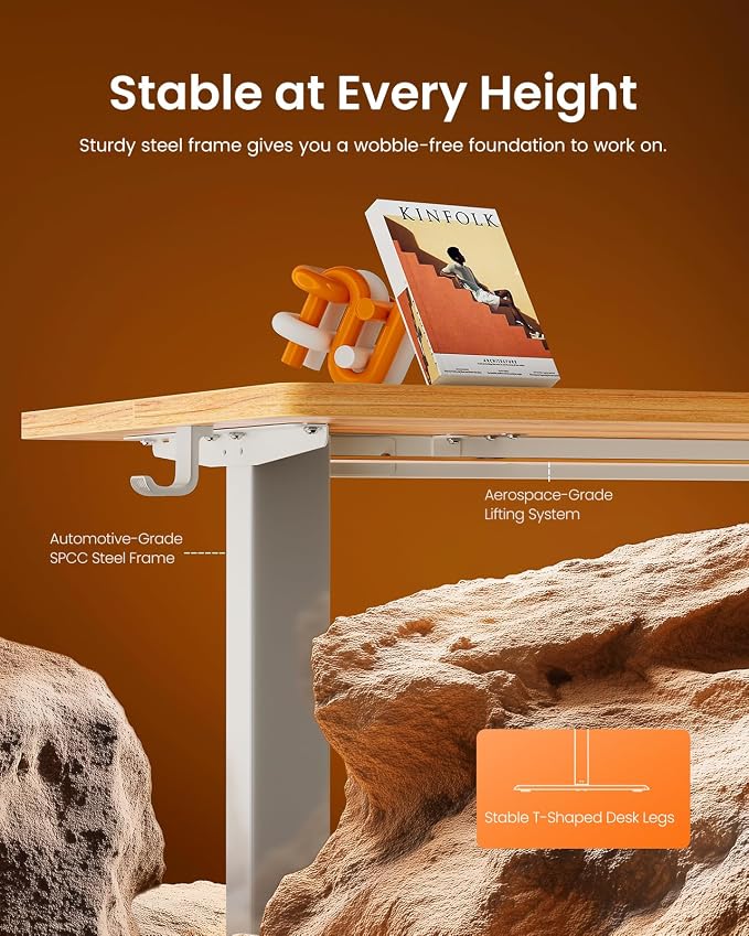 ErGear Height Adjustable Electric Standing Desk, 40 x 24 Inches Sit Stand up - Image 5