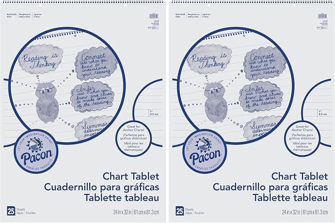 Pacon® Chart Tablet, 25 Sheets by Pacon