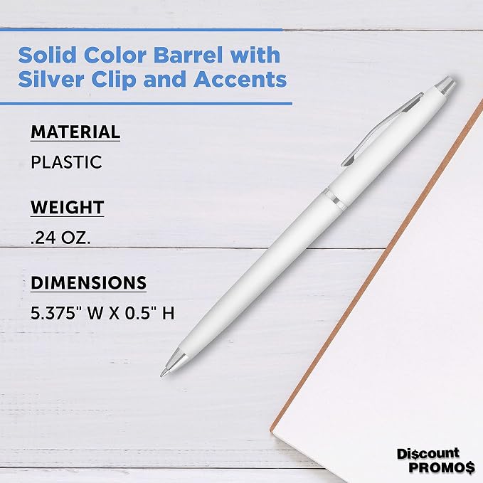 DISCOUNT PROMOS Langham Ballpoint Ink Pen - Image 4