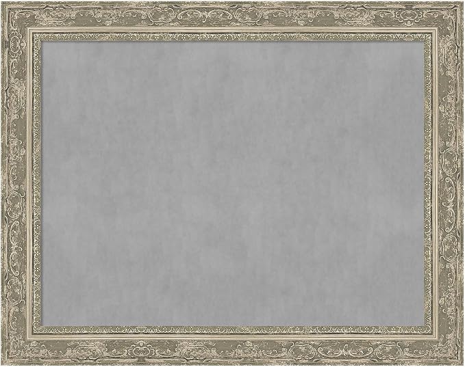 Amanti Art Silver Framed Magnetic Board 22x28 Medium Vision Board by AmantiArt