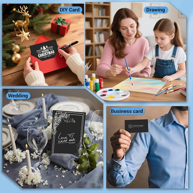 Cardstock 8.5 x 11, Thick Printer Paper 75 lb/200 gsm, 40 Sheets Card Stock - Image 7