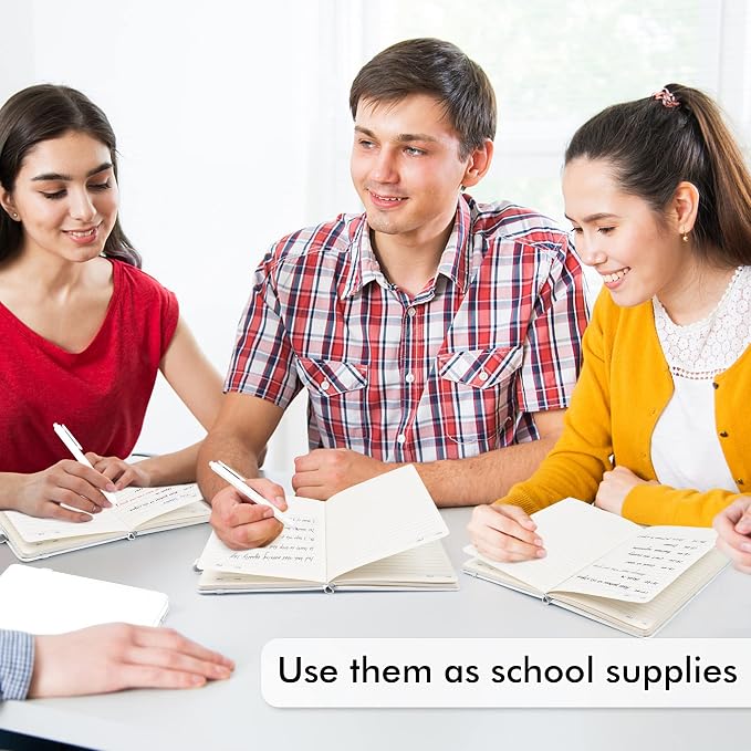 feela College Ruled Notebooks, 24 Pack Business Notebook Hardcover Lined - Image 5