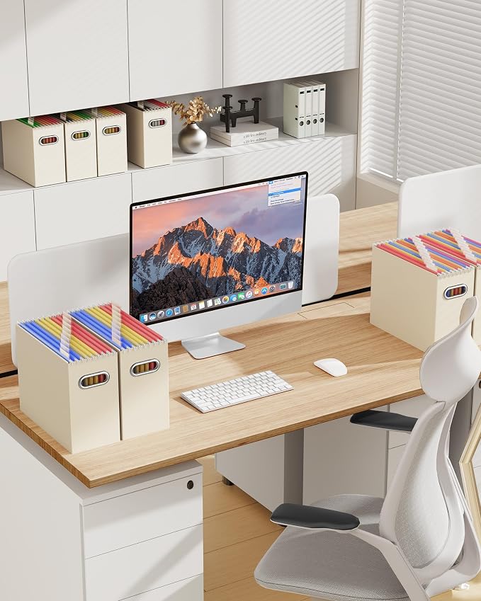 Oterri Cardboard File Organizer Box - Image 5