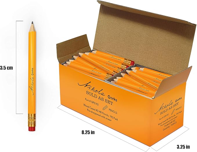 Nikola Works Mini Golf Pencils - Image 3