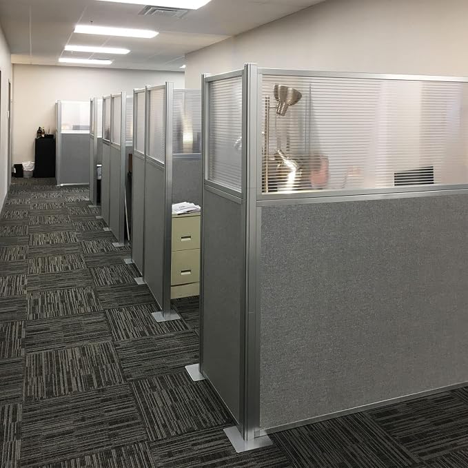 Versare Hush Panel Cubicle Kit | Workstation Partition Walls | Sound Dampening - Image 2