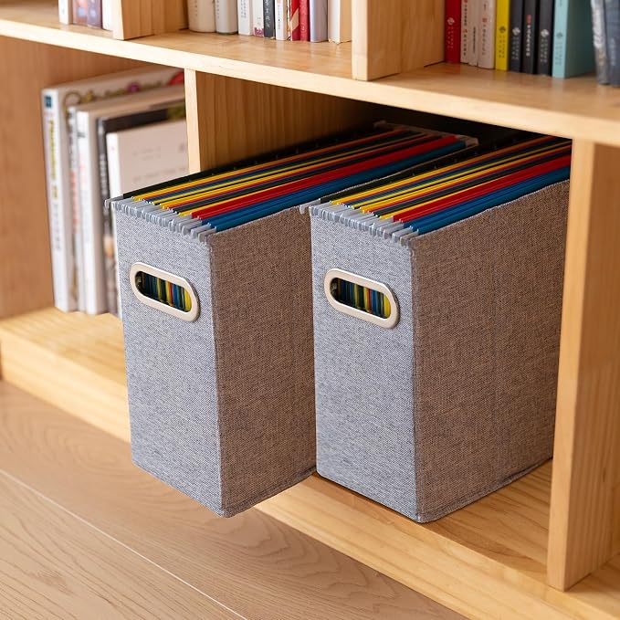 ComfortKeeper 4 Packs Letter Size File Organizer, File Folders Organizer - Image 7