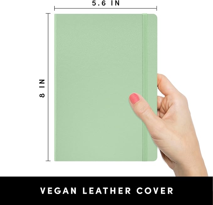PAPERAGE Graph Paper Journal Notebook, 160 Pages, Medium 5.6 in x 8 in - Image 2