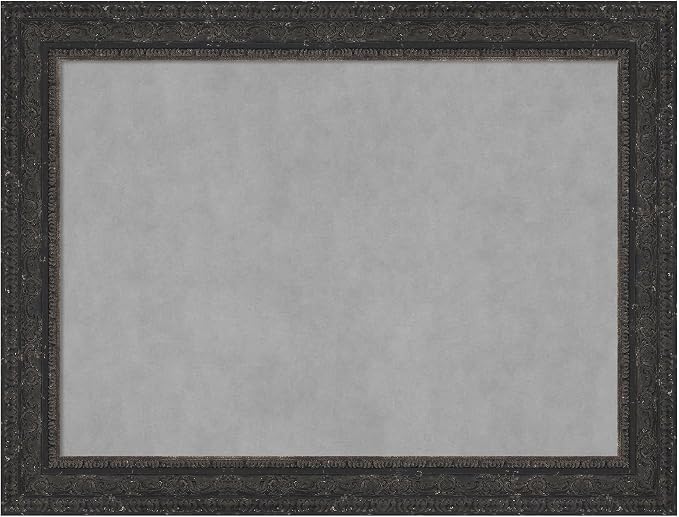 Amanti Art Black Framed Magnetic Board 25x33 Medium Vision Board by AmantiArt