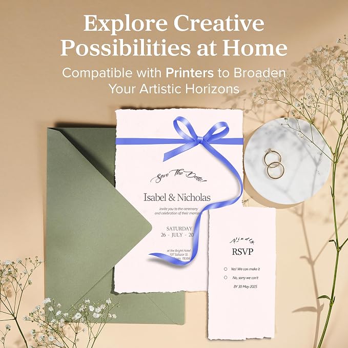 Wanderings Pink A4 Handmade Paper - Image 2