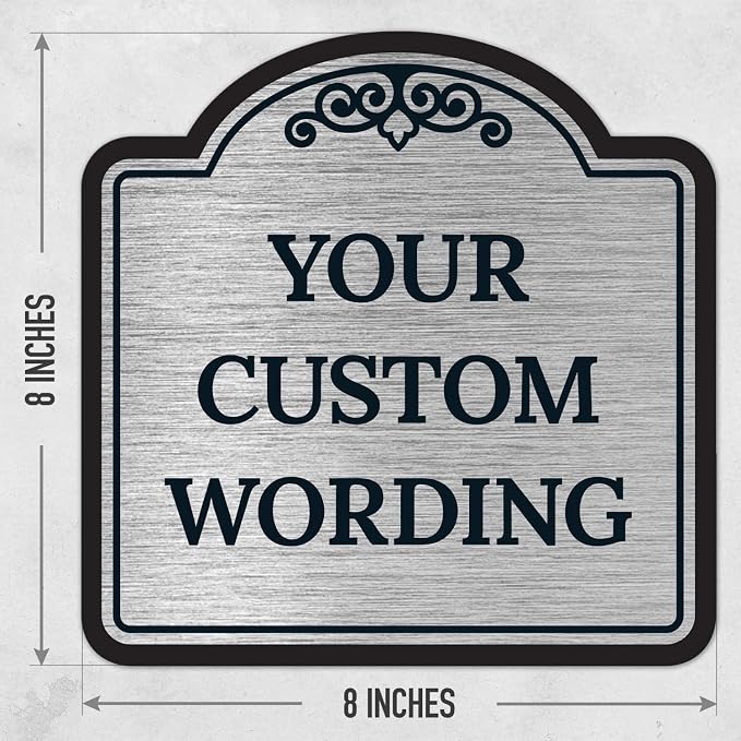 Custom Decorative Sign, Personalized Metal Sign - Image 3