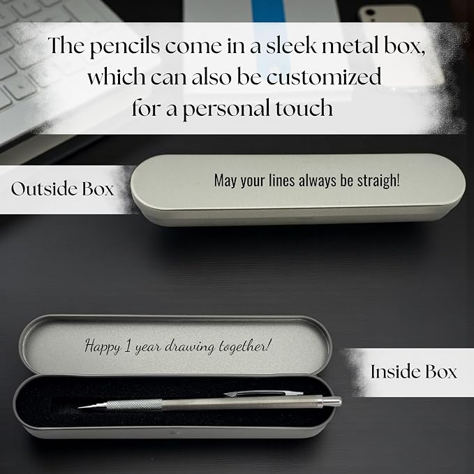 ELMA VADA STUDIO Custom Engraved Mechanical Pencil – Personalized 0.7mm - Image 6