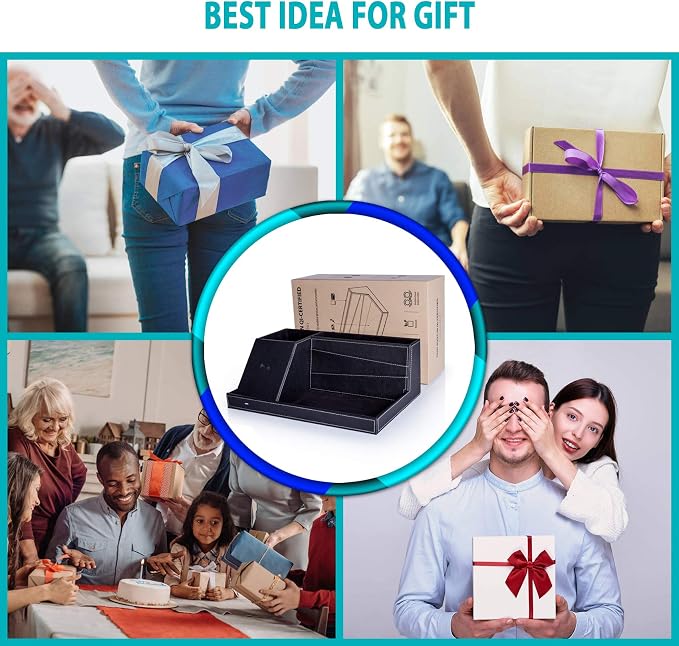 Valet Tray, Built in Wireless Charging Pad, Nightstand Organizer, Dresser - Image 9
