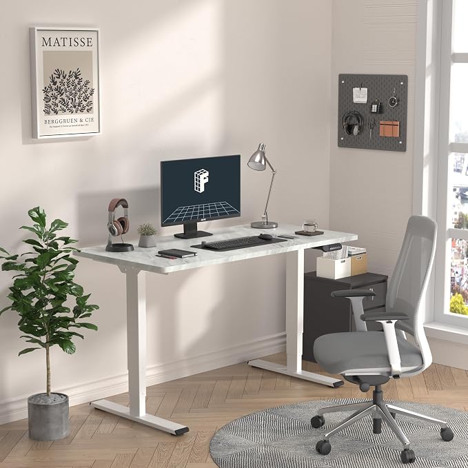 FLEXISPOT E6 3-Stage Dual Motor Electric Standing Desk 48 x 30 Sit Stand Up Desk - Image 2