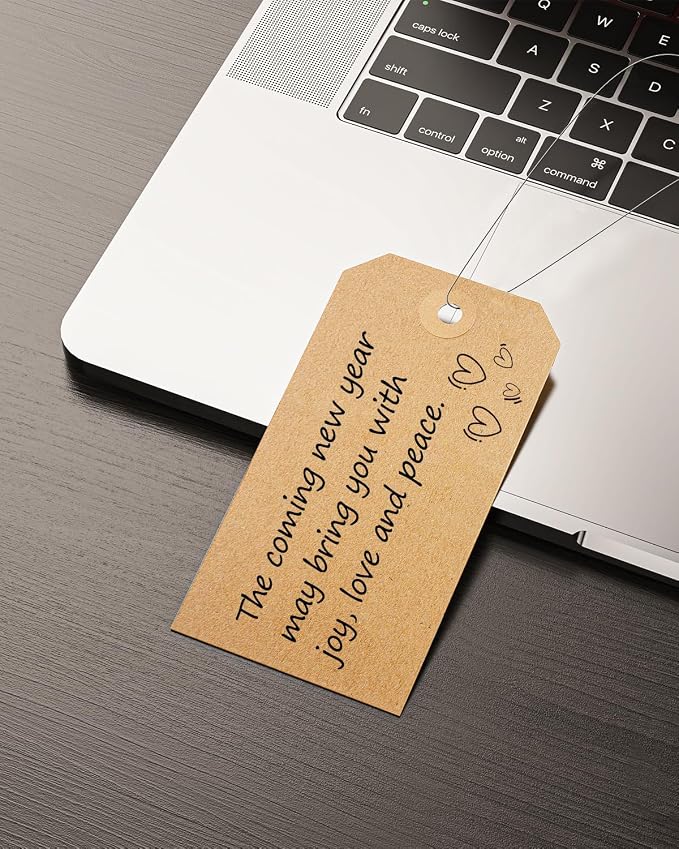 Uniclife 100 Pcs Blank Shipping Tags - Image 8