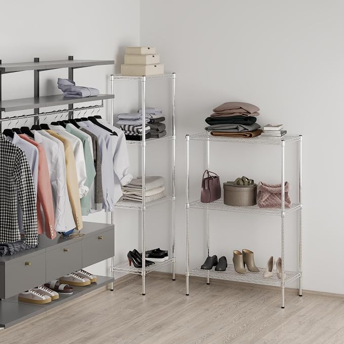 Regal Altair 18" Deep x 36" Wide x 54" Height Wire Shelving Kit | 3-Tier | NSF - Image 6