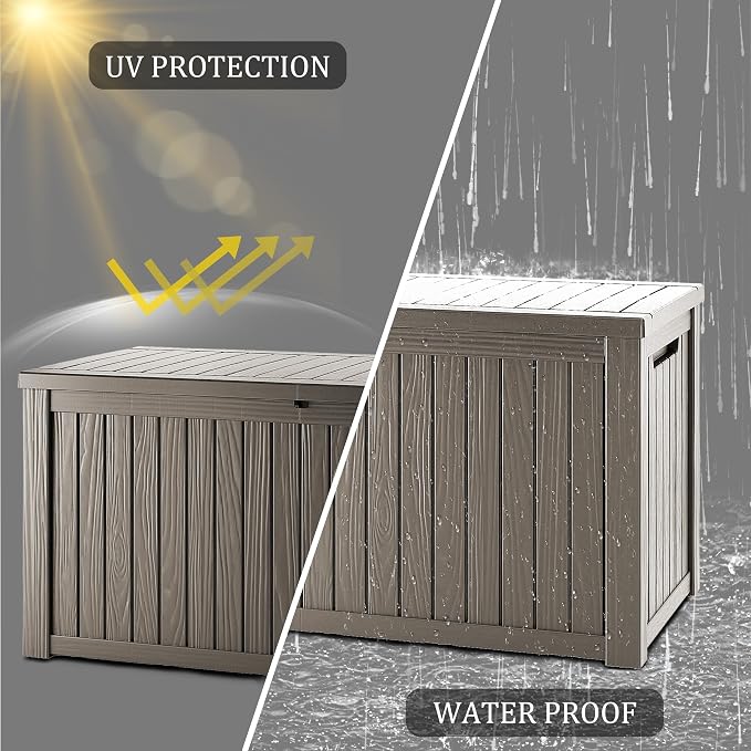 Yardgrace 270 Gallon Heavy Duty Outdoor Storage Box - Image 5