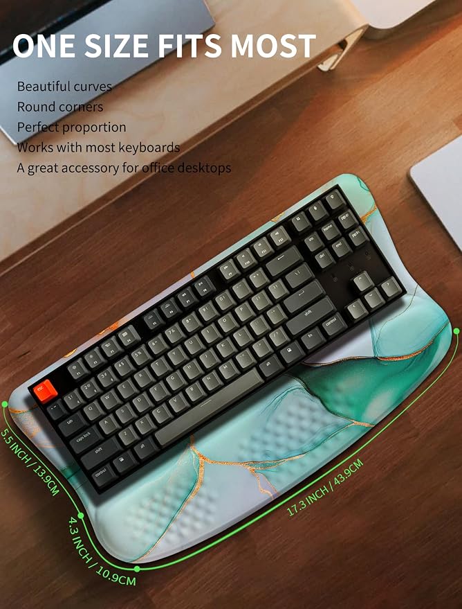 KUOSGM Ergonomic Wave Wrist Rest - Image 6