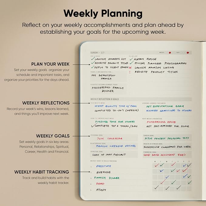 Dated, 2026 Planner, 8.5" x 11" - Image 4