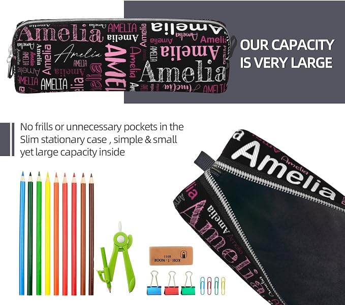 Custom Pencil Case, Customized Pencil Pouch - Image 6