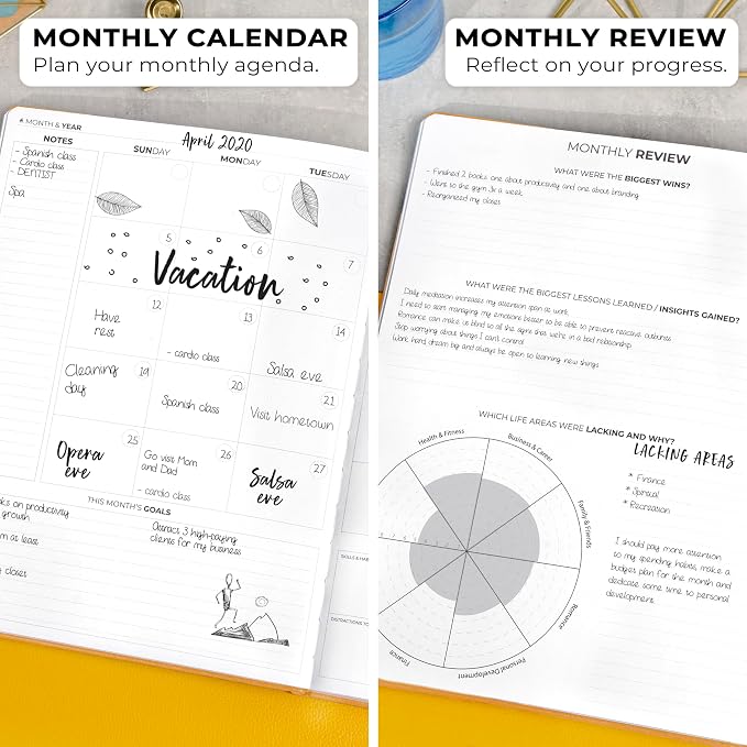 Clever Fox Planner Pro Premium – Luxurious Weekly & Monthly Planner - Image 4