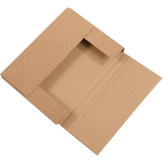 Tape Logic TLM1181K Easy-Fold Mailers, 11 1/8" x 8 5/8" x 1" by TapeLogic
