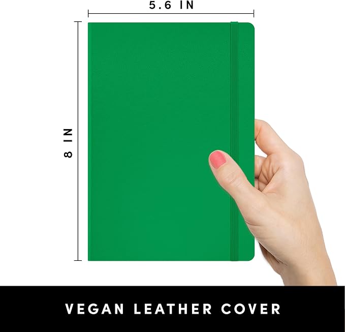 PAPERAGE Blank Journal Notebook, 160 Pages, Medium 5.6 in x 8 in - Image 2