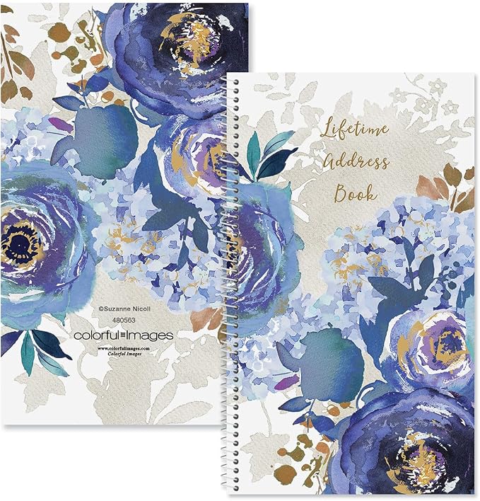 Current Blue Peacock Address Book - Image 4