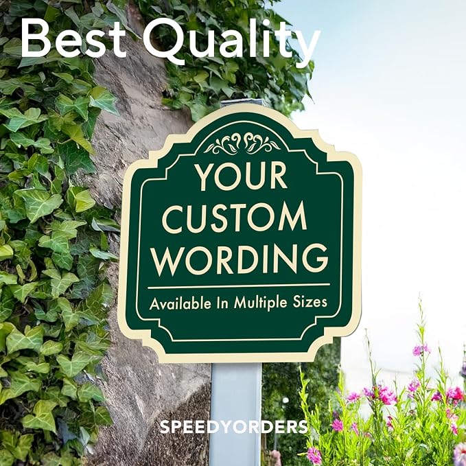 Custom Metal Signs, Personalized Aluminum - Image 8