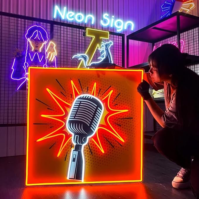 Lorxi Custom Logo UV Printed LED Neon Sign - Image 5