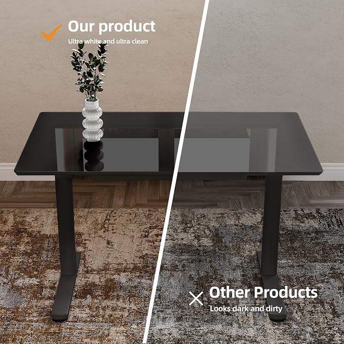 INNOVAR Glass Standing Desk - Image 9