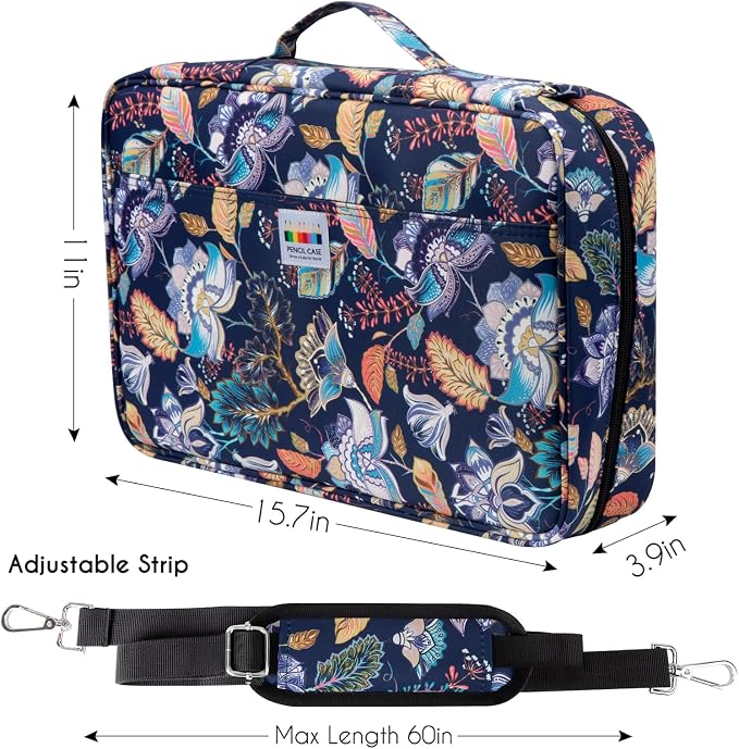 YOUSHARES Big Capacity Colored Pencil Case - Image 2