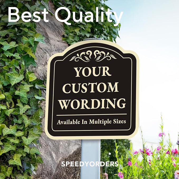 Custom Decorative Outdoor Metal Sign - Image 8