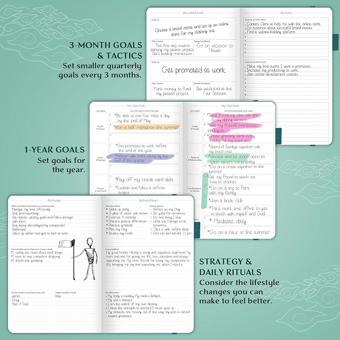 Legend Planner – Weekly & Monthly Life Planner to Hit Your Goals & Live - Image 5