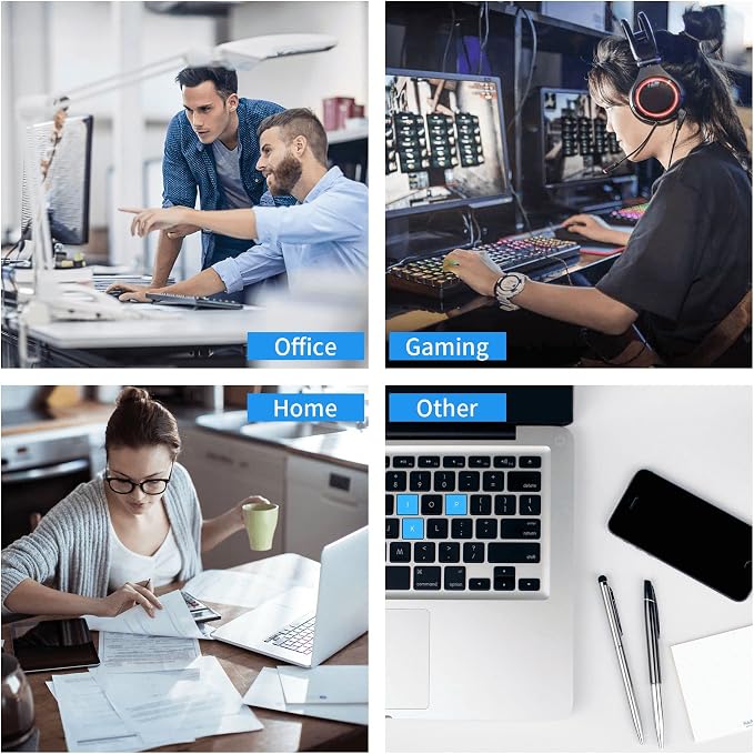 OHORTEB Custom Mouse Pad with Photo, Personalized Image Text Laptop Desk Mat - Image 7