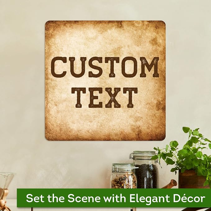 Custom Sign, Custom Street Sign, 11 Font Colors, 13 Font Styles, 4 Hole Options - Image 4