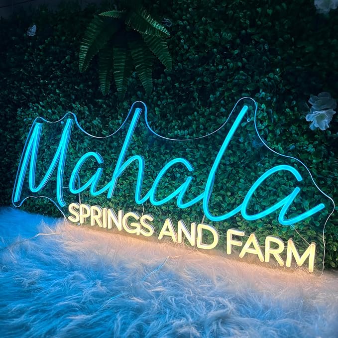 BUIZZEUOIV Custom Business Neon Sign, Neon Sign Customizable Large LED Name by BUIZZEUOIVNEONSIGNCUSTOM