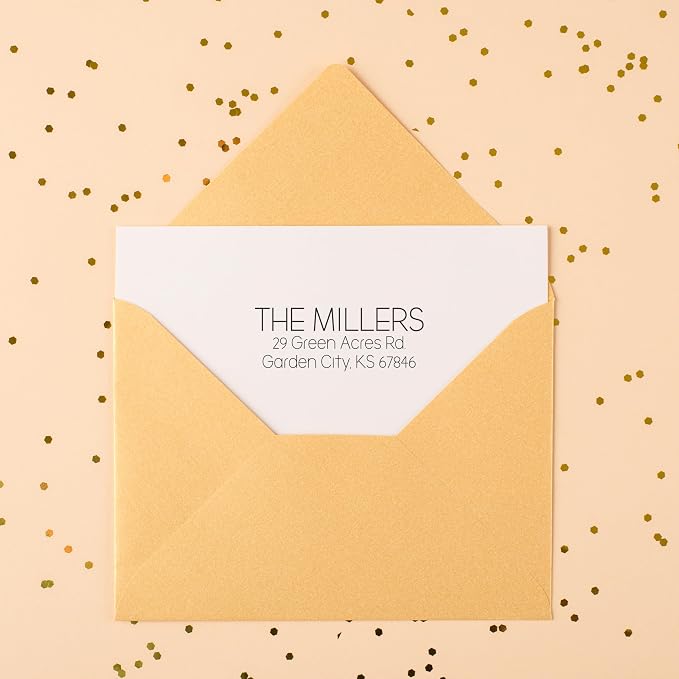 Address Stamp - Custom Stamps for Mailing I Create Personalized Name and Return - Image 6