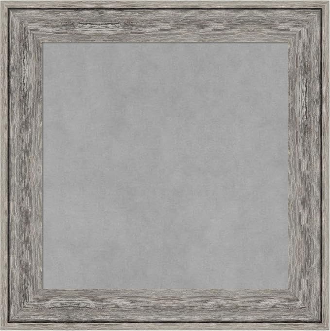 Amanti Art Grey Framed Magnetic Board 21x21 Small Vision Board by AmantiArt